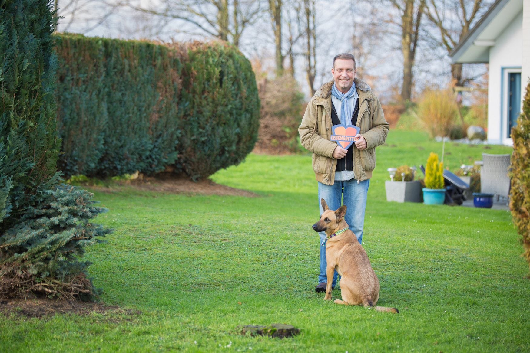 'Ich habe etwas geschenkt bekommen, und ich möchte gerne etwas zurückgeben. Also setze ich mich für andere ein, die noch nicht so weit sind wie ich und die noch einen langen Weg vor sich haben.'
