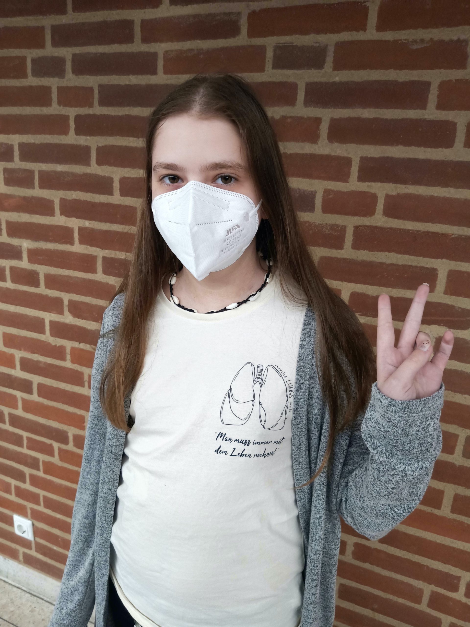 Lara nach der zweiten Transplantation.
