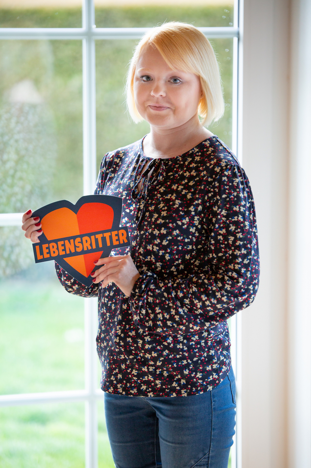 Ricarda Scholl beim Lebensritter-Interview vor den Kontaktbeschränkungen.