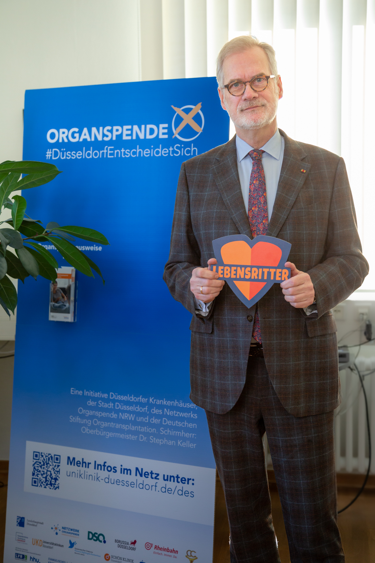 Prof. Dr. Dr. Frank Schneider, Vorstandsvorsitzender und Ärztlicher Direktor des Universitätsklinikums Düsseldorf